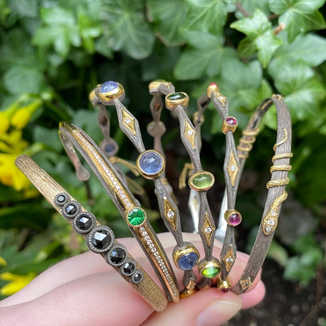 Link takes you to bracelets on Fox's Seattle website. Photo shows6 bracelets being held in a hand