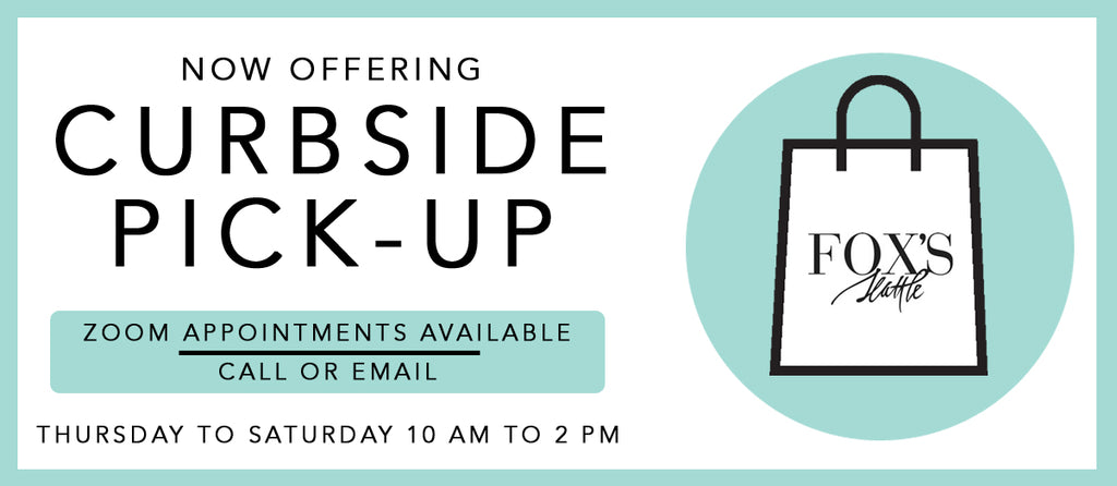 Now Offering Curbside Pick-Up