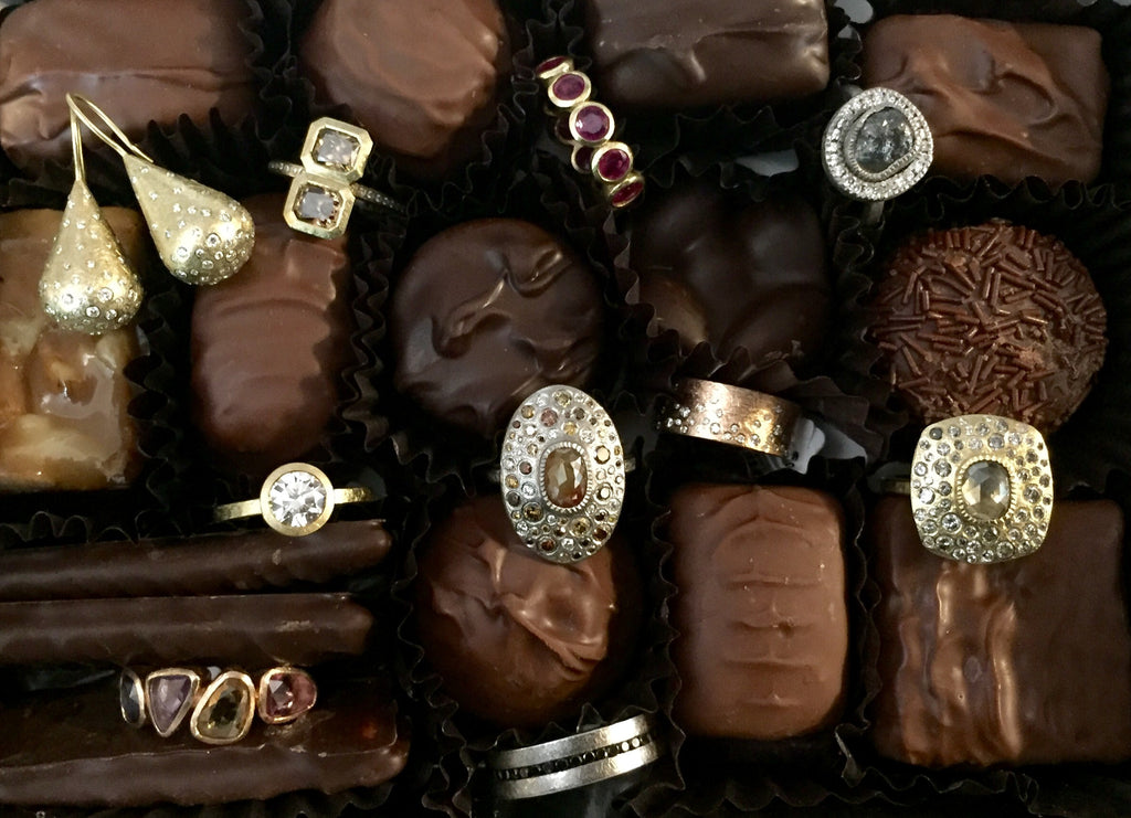 Champagne and Chocolates at the Todd Reed Boutique at Fox's Seattle
