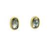Todd Reed fancy cut rustic diamond stud earrings