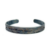 Todd Reed palladium and sterling silver organic men's cuff bracelet
