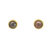 Todd Reed fancy cut rustic diamond stud earrings