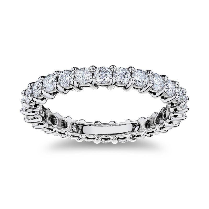 platinum diamond eternity band 1.50ctw