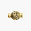 M-128DVARIO 18k yellow gold "ball" vario clasp with diamonds