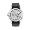 Nomos Orion Neomatik 39 New Black Sapphire Back Ref. 396, back side of watch