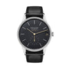 Nomos Orion Neomatik 41 Datum New Black Sapphire Back Ref. 366, front side of watch