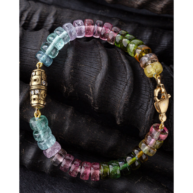 Alex Sepkus Multi-Color Tourmaline "Little Windows" Bracelet