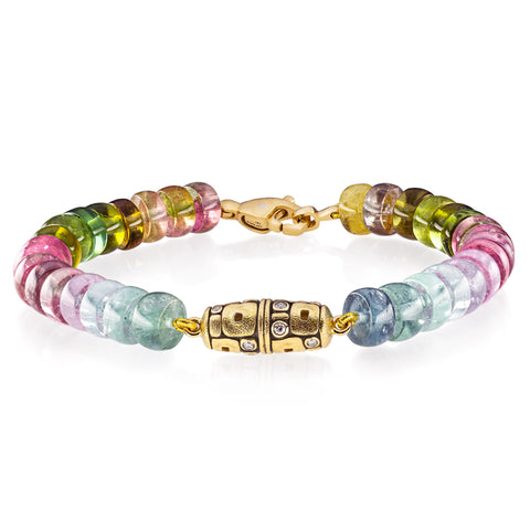 Alex Sepkus Multi-Color Tourmaline "Little Windows" Bracelet