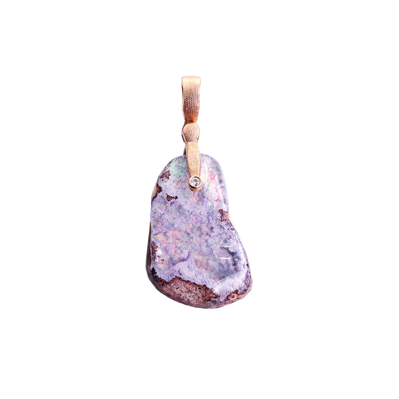 Alex Sepkus "Sticks and Stones" Mexican Matrix Opal Pendant