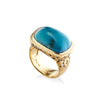 Alex Sepkus Turquoise and Diamond "Garden" Ring