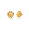 Arman Sarkisyan Opal Flower Stud Earrings
