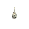Erica Molinari Medium Hollow Skull Charm with Diamond Eyes