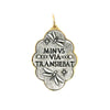 Erica Molinari 18K Gold and Sterling Silver Thistle Dragonfly Charm