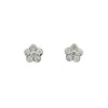 Sethi Couture Tuilerie diamond flower stud earrings