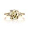 Single Stone "Amanda" Antique Cushion Diamond Ring