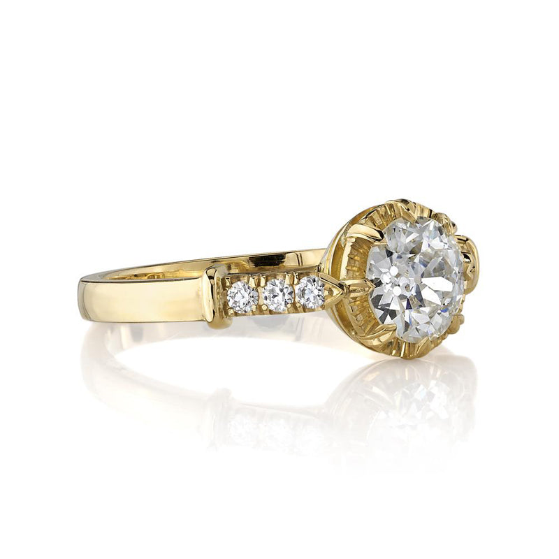 Single Stone 18ky Arielle Old European Diamond Ring