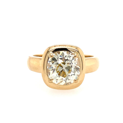 Single Stone "Cori" Old European Diamond Ring
