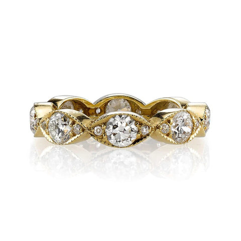 Single Stone "Kelly" Diamond Band