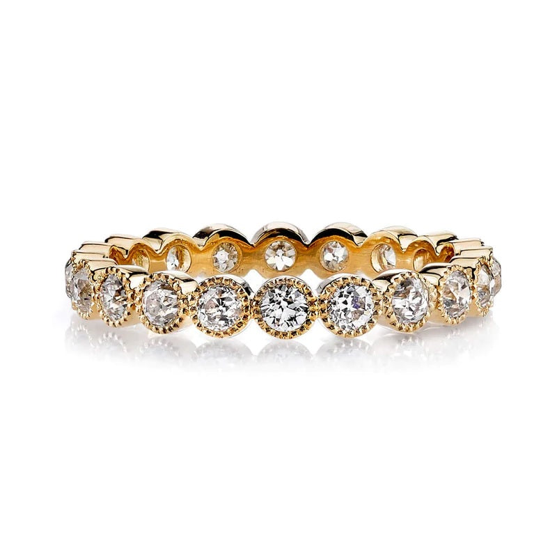 Single Stone "Gabby" Diamond Band - Small