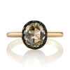 Single Stone "Angelina" Antique Rose Cut Diamond Ring