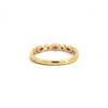 Suwa marquise ruby and diamond ring back