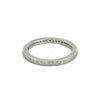 Todd Reed platinum diamond flush set eternity band