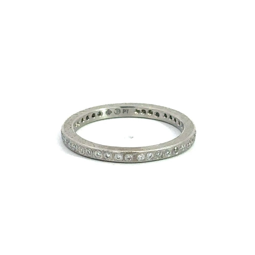 Todd Reed platinum diamond eternity band
