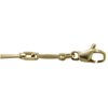 Alex Sepkus 18K yellow gold "Box" chain with lobster clasp featuring one diamond