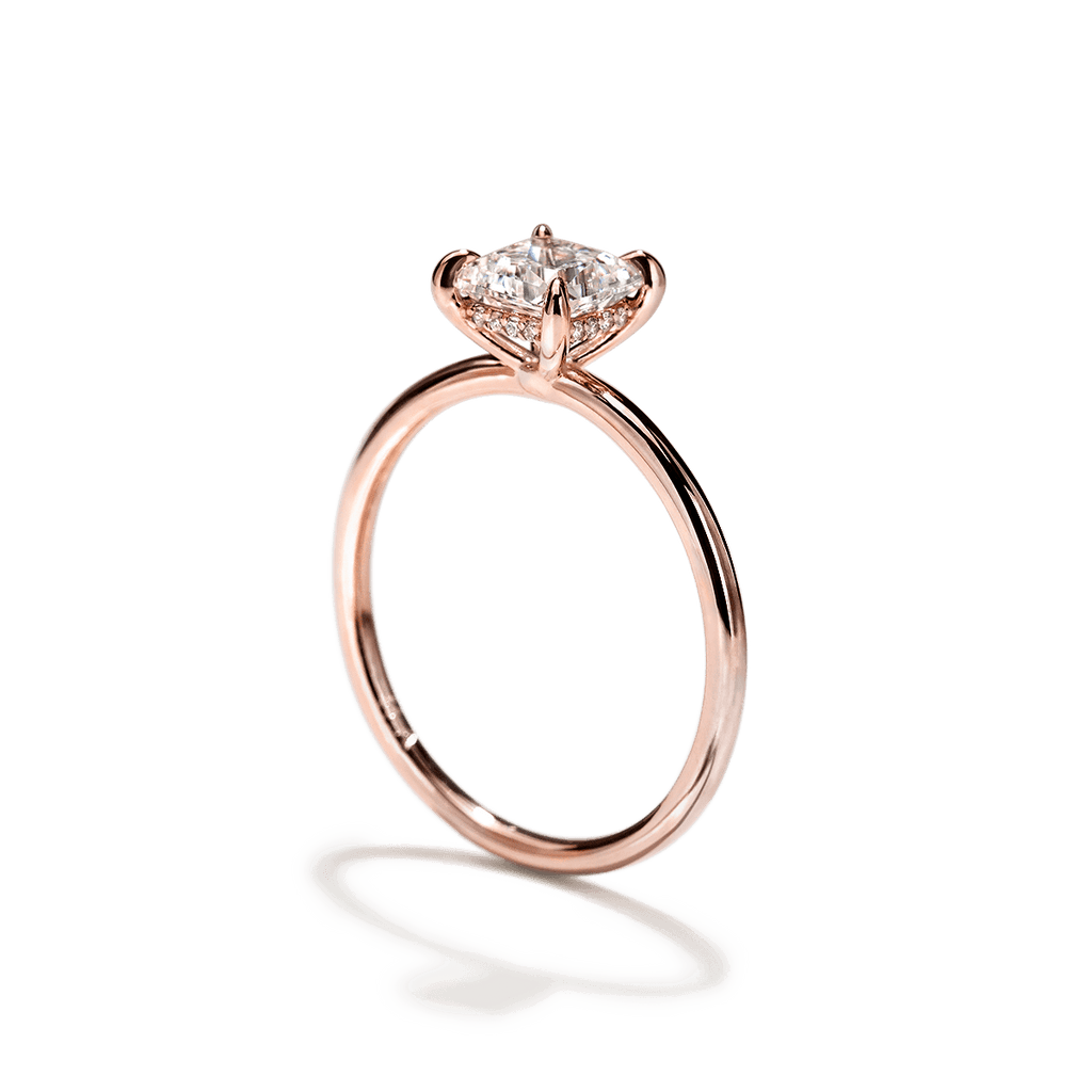 ILA Pixie Princess Diamond Engagement Ring 18K Rose Gold
