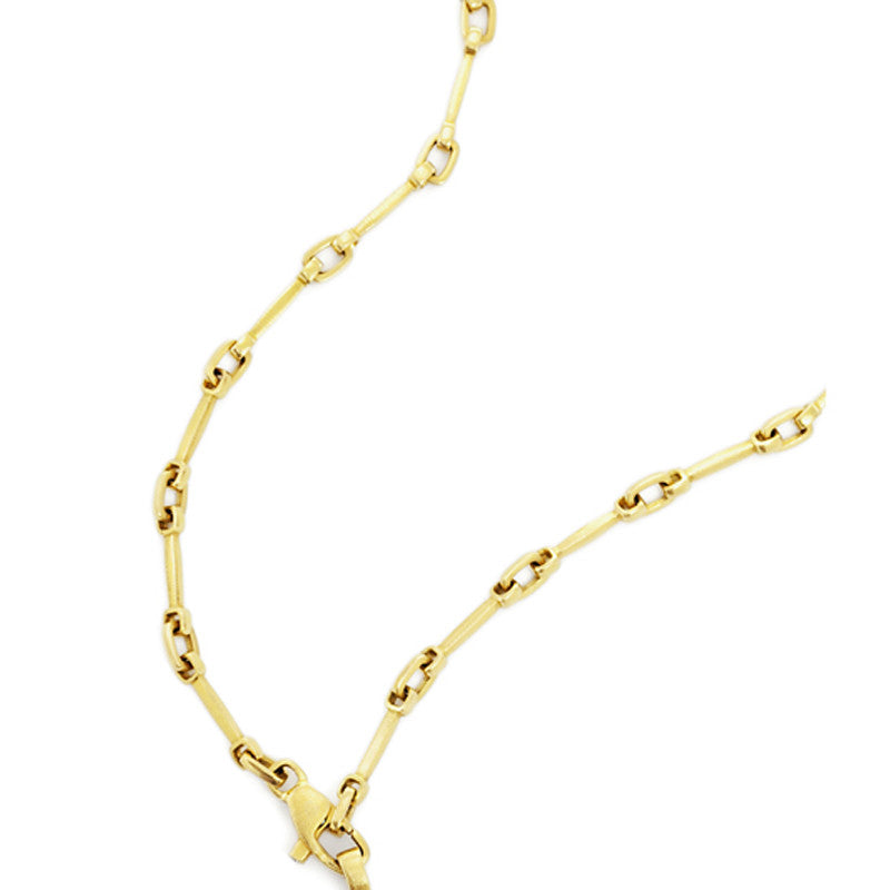 18K yellow gold Box chain necklace