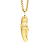 Alex Sepkus 18K Yellow Gold "Big Sleep" Sapphire and Diamond Pendant