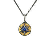 Arman Sarkisyan Sapphire and Diamond Poison Ball Locket