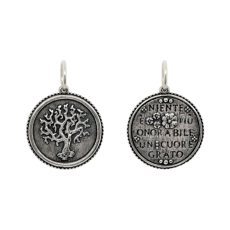 Erica Molinari Sterling Silver Baby Gnarly Old Tree Charm