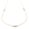 Jennifer Dawes Design Quartz Station Necklace