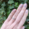 Mark Patterson Platinum Princess Cut Diamond Eternity Band on hand