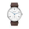 Nomos Ludwig 38 Enamel White Stainless Steel Ref. 237