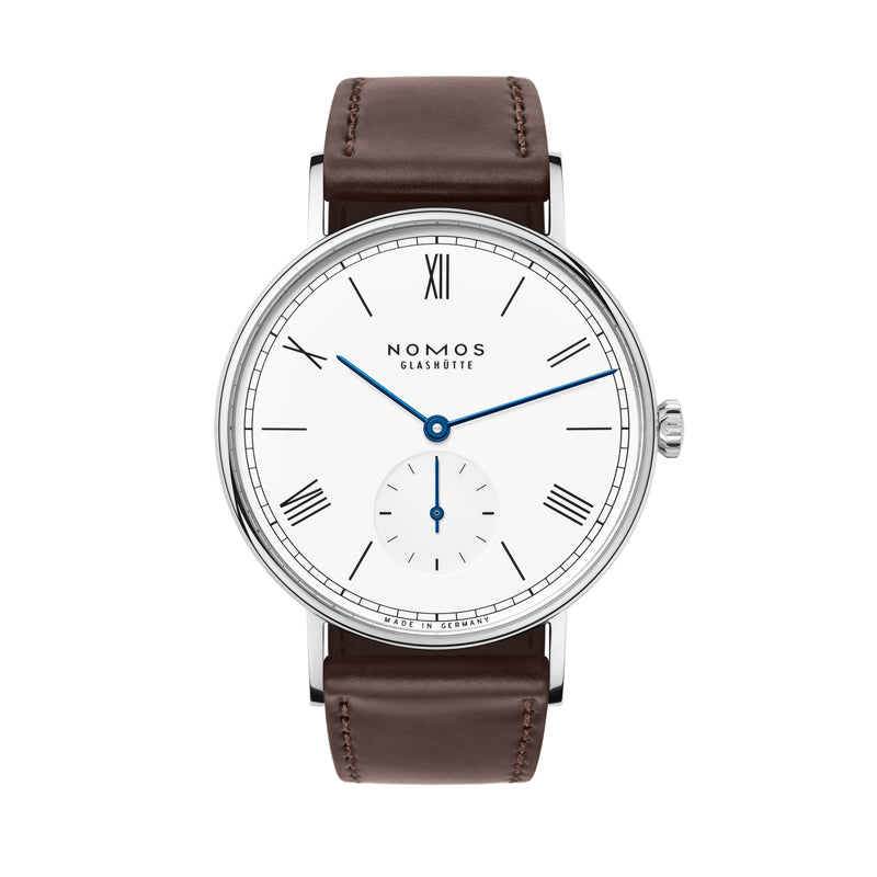 Nomos Ludwig 38 Enamel White Stainless Steel Ref. 237