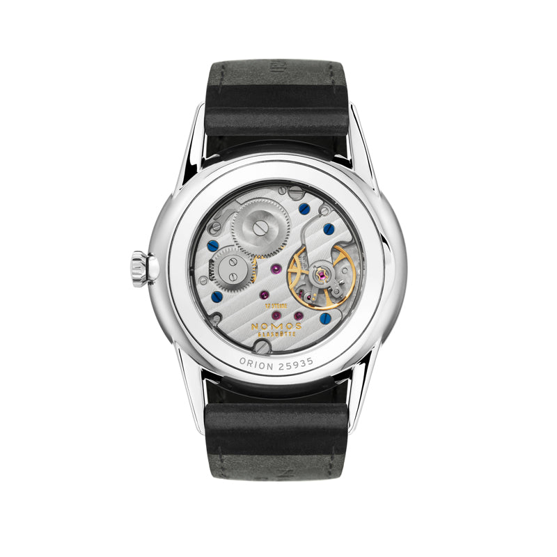 Nomos Orion Stainless Steel (back of watch) Ref. 309