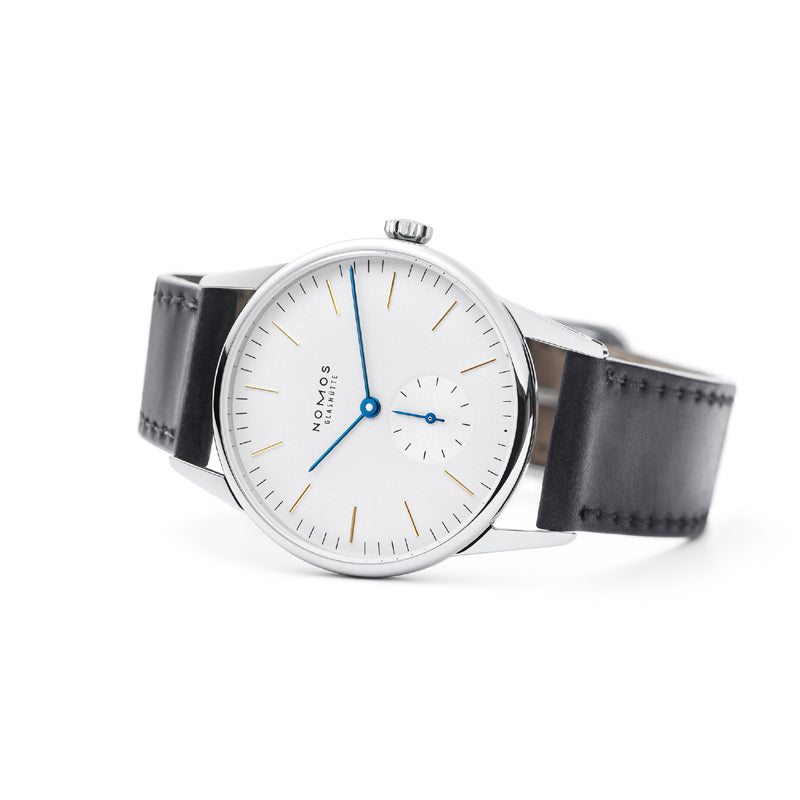 Nomos Orion Stainless Steel Watch on side Ref. 309