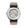 Nomos Orion 38 Silver Stainless Steel Ref. 379 back