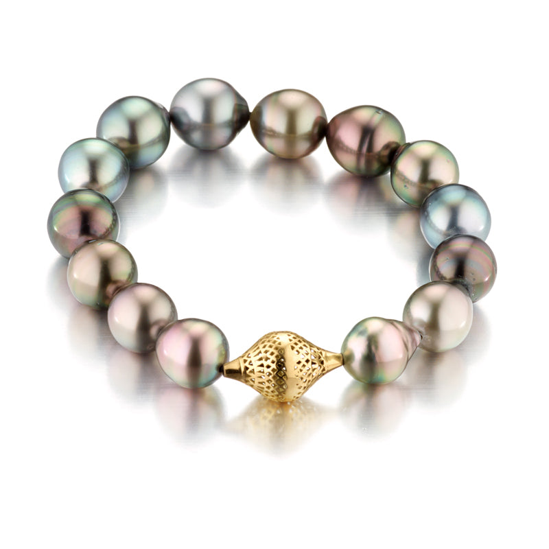 Ray Griffiths Tahitian Pearl Stretch Bracelet