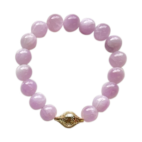 Ray Griffiths Kunzite Stretch Bracelet