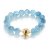 Ray Griffiths Aquamarine Stretch Bracelet