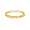 Sethi Couture 18K Yellow Gold Rainbow Sapphire Beaded Band