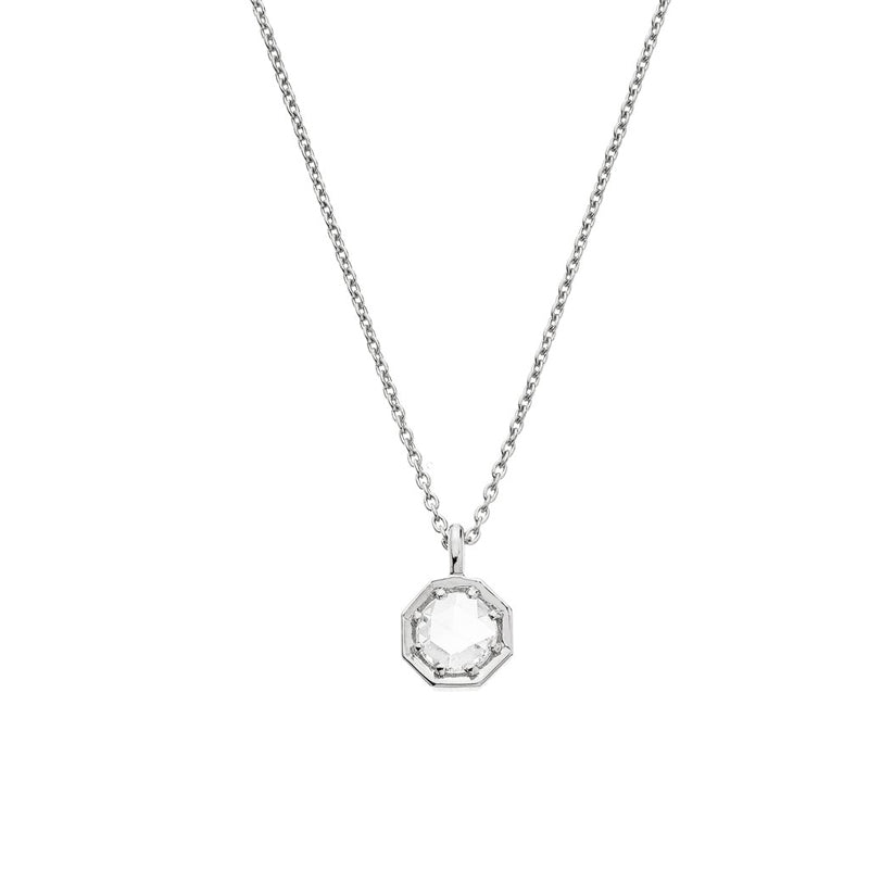 Sethi Couture 18K White Gold Florence Diamond Pendant Necklace