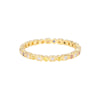 Sethi Couture 18K Yellow Gold "Kate" Rainbow Sapphire and Diamond Band