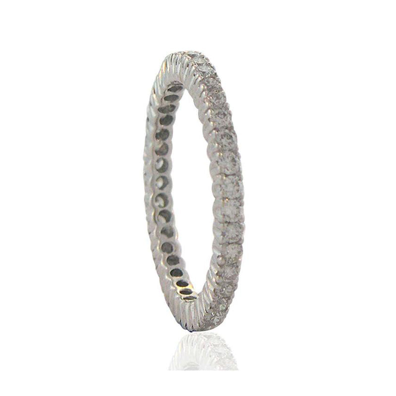 Sethi Couture white gold and diamond ring, thin and light