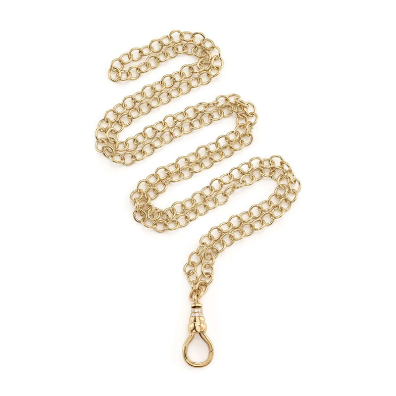 Single Stone "Evren" Chain - 30 Inch