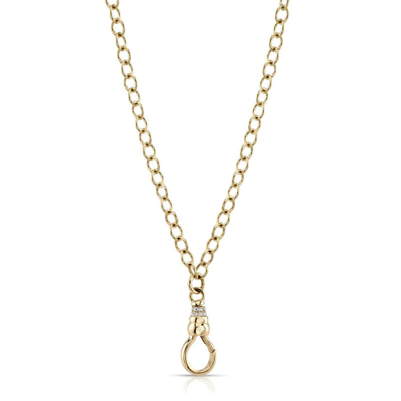 Single Stone "Evren" Chain - 30 Inch