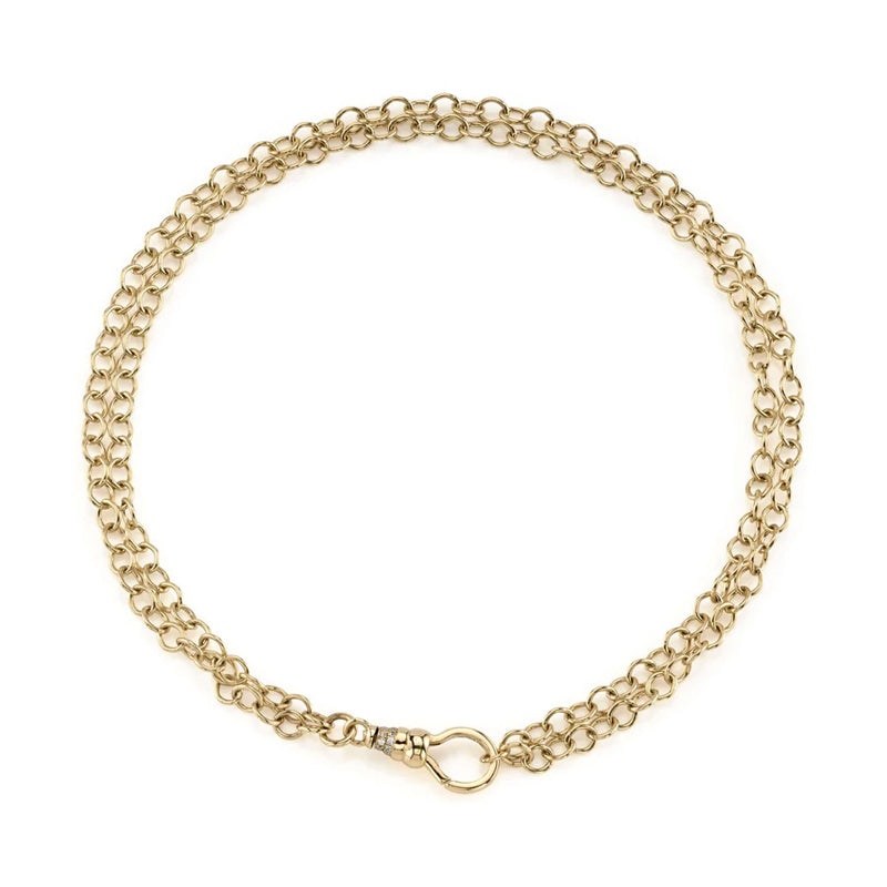 Single Stone "Evren" Chain - 30 Inch